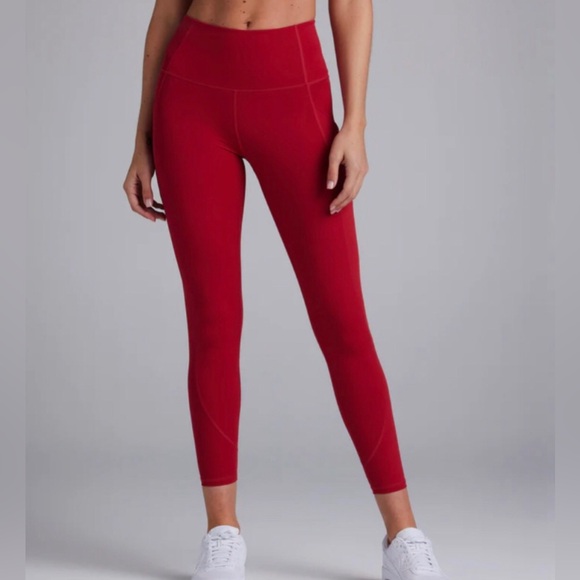 New Greyson women’s soleil leggings in scarlett red, size small - Picture 1 of 11